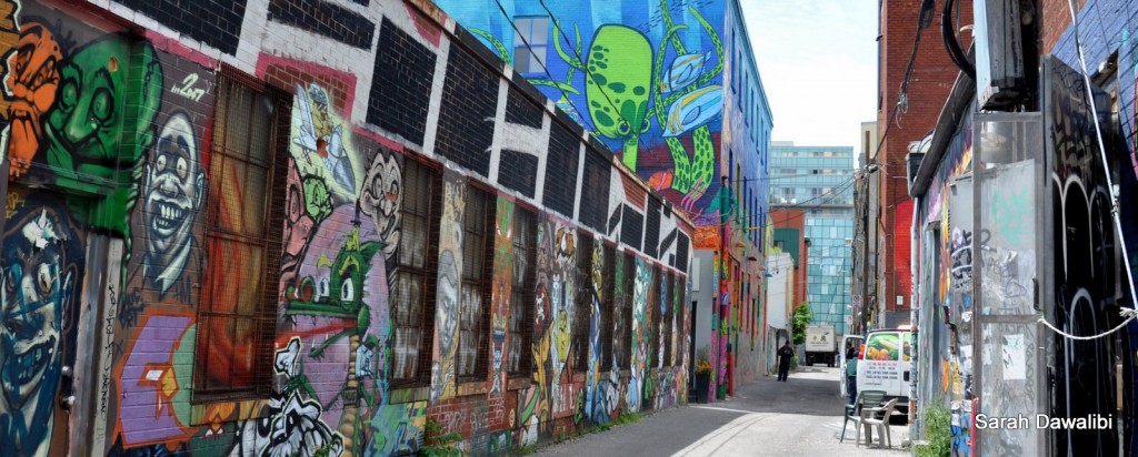Toronto graffiti alley
