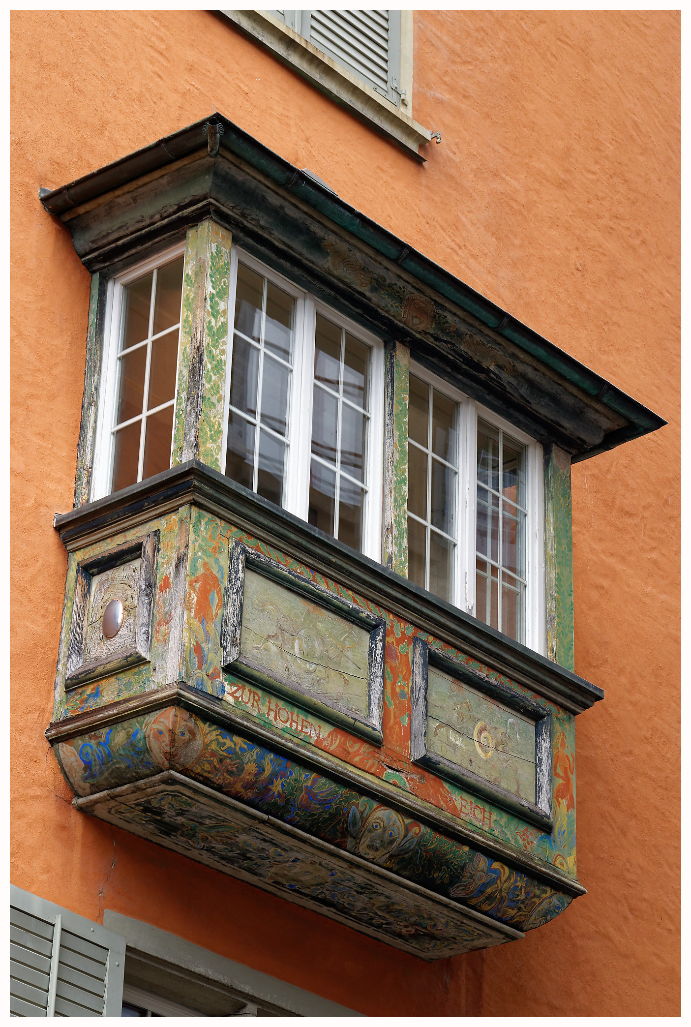 Fenêtre ancienne à Zurich