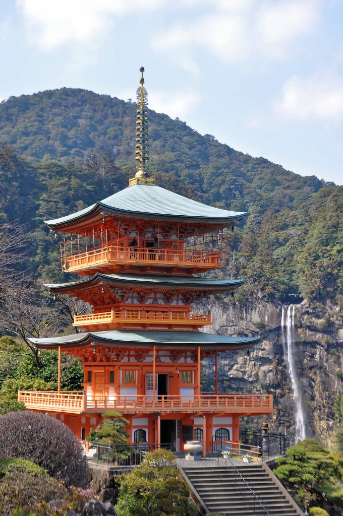 Que faire, que voir dans la préfecture de Wakayama au Japon: la cascade de Nachi
