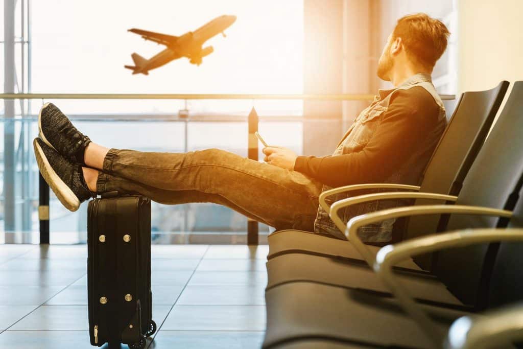 Bas jarret de contention homme Medi Travel pour les voyages en avion